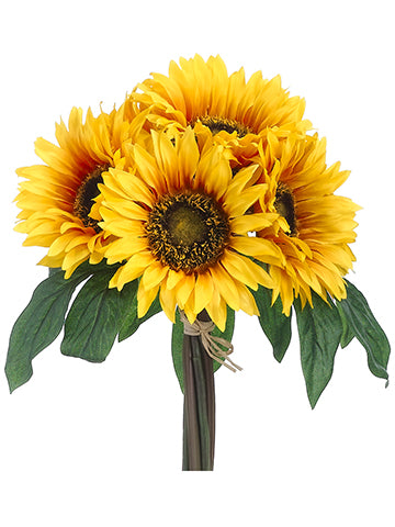 12" Sunflower Bundle  Yellow (pack of 12)