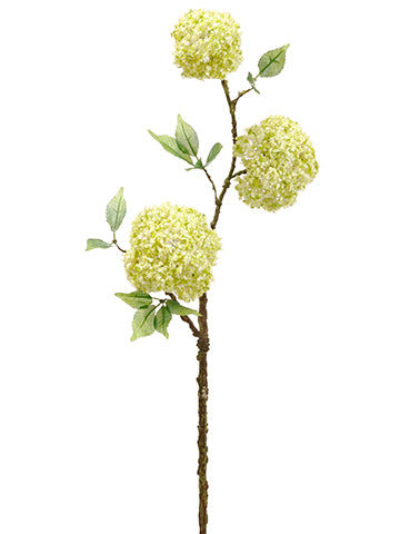 36" Snowball Spray  Green (pack of 8)