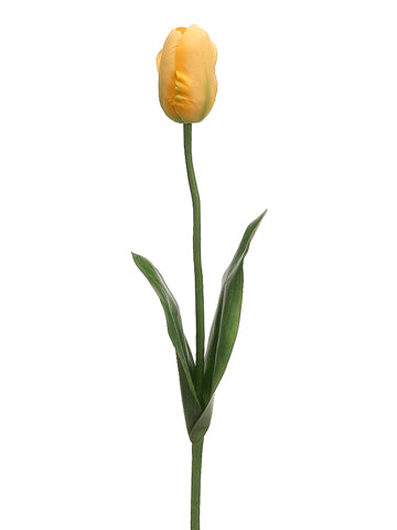 25" Tulip Spray  Yellow (pack of 12)