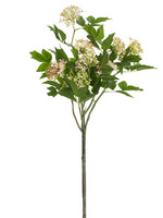 34" Viburnum Spray  Pink Cream (pack of 12)