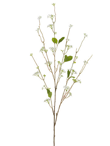 50" Viburnum Spray  Cream (pack of 12)