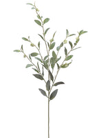 40" Wintergreen With Bud Spray  Cream (pack of 12)