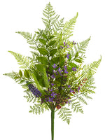 21.5" Lavender/Berry/Fern Spray Lavender Green (pack of 24)