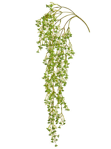 32" Plastic Berry Hanging Vine Green (pack of 12)