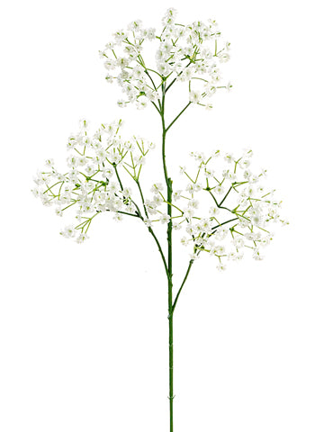 25" Forget-Me-Not Spray  White (pack of 24)