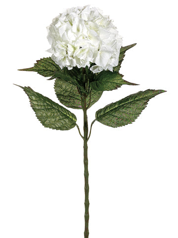 33" Jumbo Hydrangea Spray  Cream White (pack of 12)