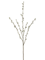 31" Pussy Willow Spray  Gray (pack of 12)