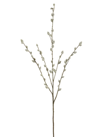 31" Pussy Willow Spray  Gray (pack of 12)