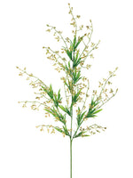 29" Mini Wild Flower Spray  Green (pack of 12)
