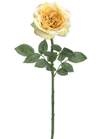 26" Single Sophia Rose Spray  Yellow (pack of 12)