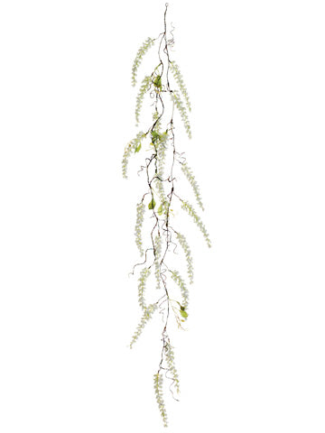 41" Lily of The Valley Garland White (pack of 12)
