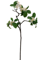 26" Apple Blossom Spray  White (pack of 6)