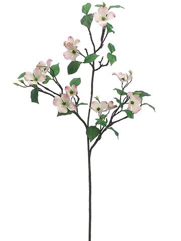 53" Dogwood Spray  Cream Pink (pack of 6)