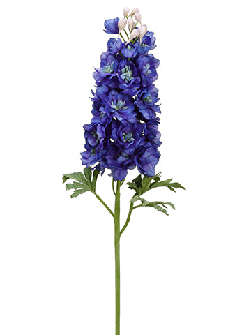 27" Delphinium Spray  Blue (pack of 12)