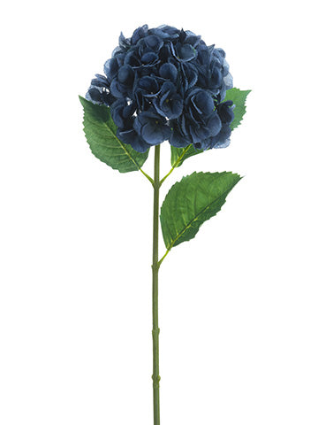 31" Hydrangea Spray  Navy Blue (pack of 12)