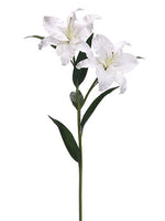 36" Casablanca Lily Spray  White (pack of 4)