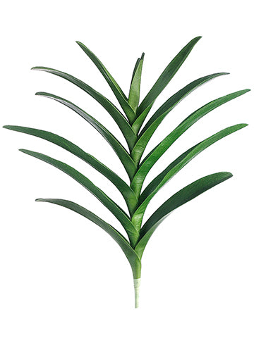 21" Vanda Orchid Leaf Plant With 12 Leaves Green (pack of 6)