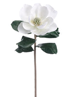 27" Magnolia Spray  White (pack of 6)