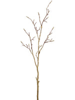 65" Magnolia Bud Branch  Brown (pack of 6)