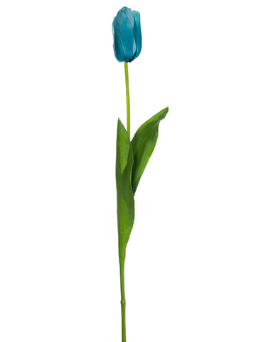 31" Tulip Spray  Aqua (pack of 12)