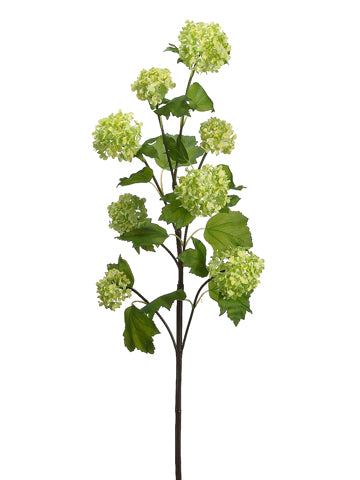 30" Viburnum Spray  Green (pack of 12)