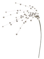 22" Pearl Beads Spray  Pearl (pack of 12)