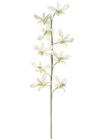 29" New Caesar Orchid Spray with 9 Flowers White (pack of 12)