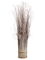 50" Grass Standing Bundle  Mauve Gray (pack of 1)