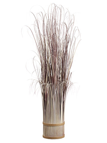 50" Grass Standing Bundle  Mauve Gray (pack of 1)