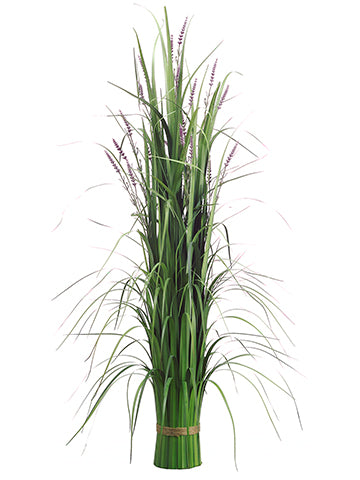 58" Grass Standing Bundle w/Lavender Green Lavender (pack of 2)