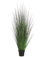48" Grass Bush in Pot  Green Mauve (pack of 4)