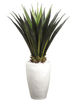 45" Agave in Ceramic Pot  Green (pack of 1)