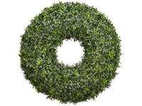 29" Boxwood Wreath  Green (pack of 1)