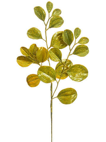 18" Dogwood Leaf Spray  Gold (pack of 24)