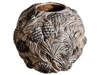 5" Pine Cone Candleholder  Brown (pack of 6)