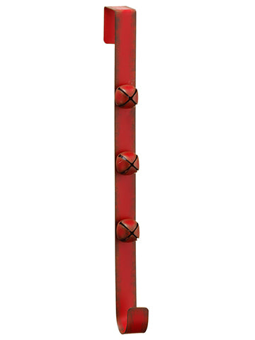 15" Bell Wall Wreath Holder  Red (pack of 6)