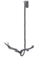 18" Antler Wall Wreath Holder  Silver (pack of 6)