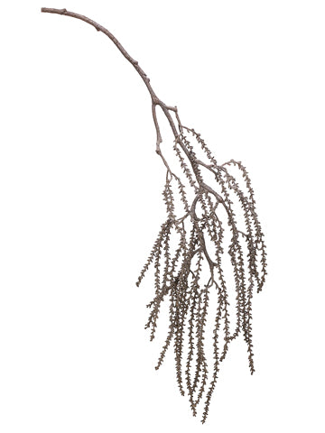 42" Iced Amaranthus Hanging Branch Brown (pack of 12)