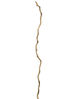 58" Glittered Metallic Twig Branch Gold (pack of 6)