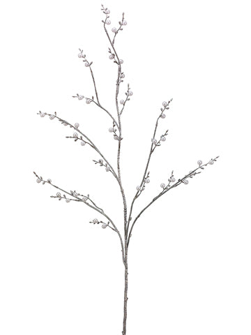 43" Pearl Spray  Silver Pearl (pack of 12)