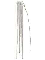 6' Beaded Hanging Spray  Antique Gold (pack of 6)