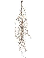 36" Glittered Hanging Vine  Gold (pack of 12)