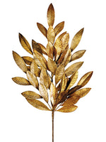 24" Bay Leaf Spray  Copper Gold (pack of 24)