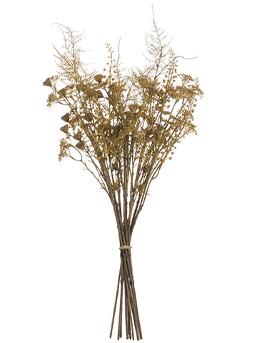 23"-29" Berry/Pod Spray Assortment (12 ea/set) Light Brown (pack of 4)