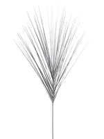 38" Metallic Grass Spray  Silver (pack of 24)