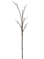 56" Iced Moss Twig Branch  Moss Ice (pack of 6)