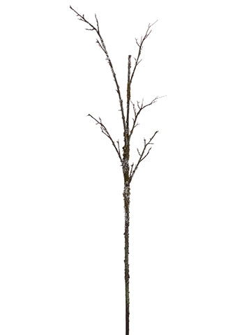 56" Iced Moss Twig Branch  Moss Ice (pack of 6)