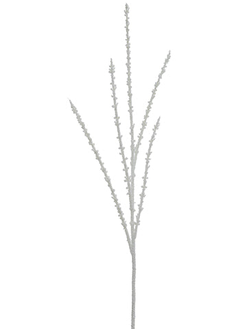 40" Snowed Twig Spray  White Ice (pack of 24)