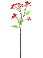 18" Berry Spray  Red (pack of 24)