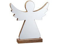 12" Angel Table Top  Brown (pack of 2)